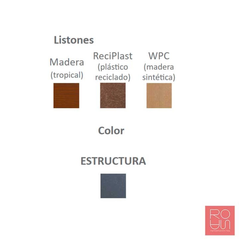 Banc Osaka (Conjunt de banc i jardinera)